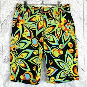 Loudmouth Golf Shorts Mens Size 30 Retro Mod Floral Groovy Loud 11" Inseam